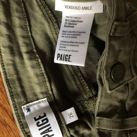 PAIGE JEANS SIZE 26 - Picture 5 of 5